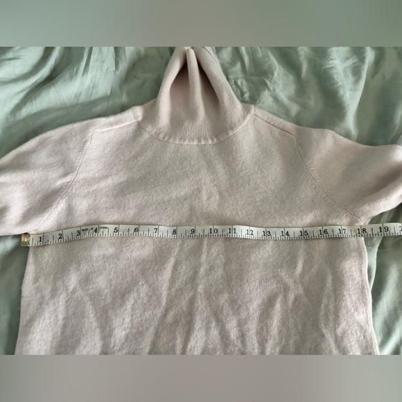Quince Women's Pink Turtleneck Sweater - Picture 7 of 8